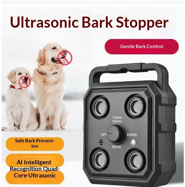 Ultrasonic Dog Repeller with LED Flashlight