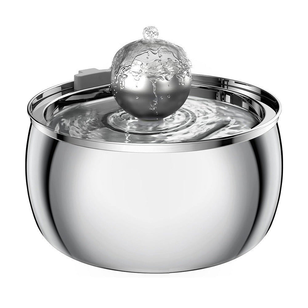 4L Stainless Steel Pet Water Dispenser