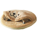 Short Plush Pet Bed for Cats and Dogs