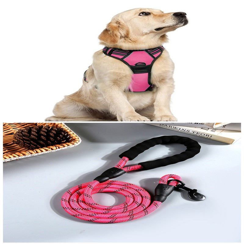 Large Dog Vest Harness with Leash