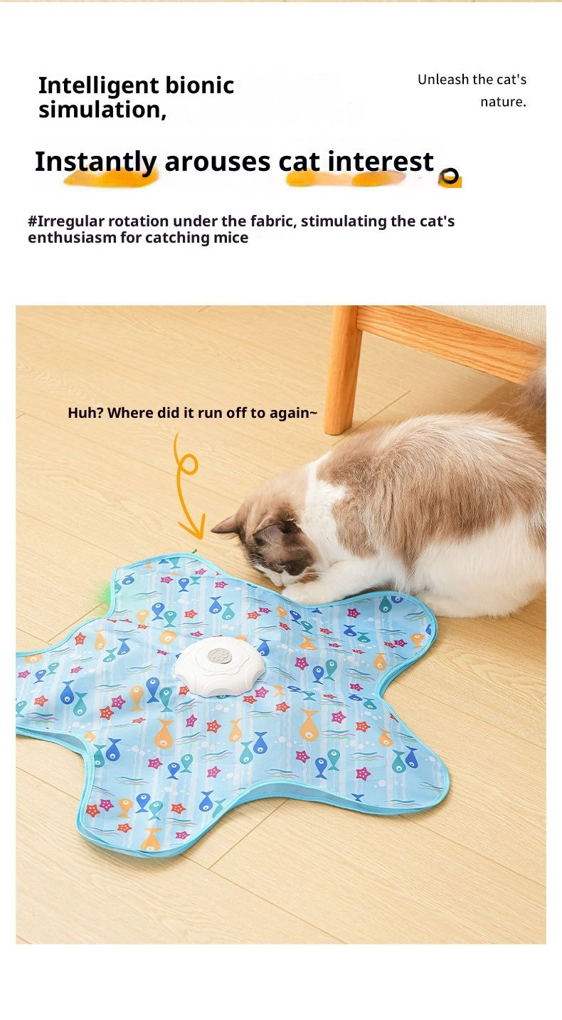Electric Interactive Cat Toy Hunting Cover