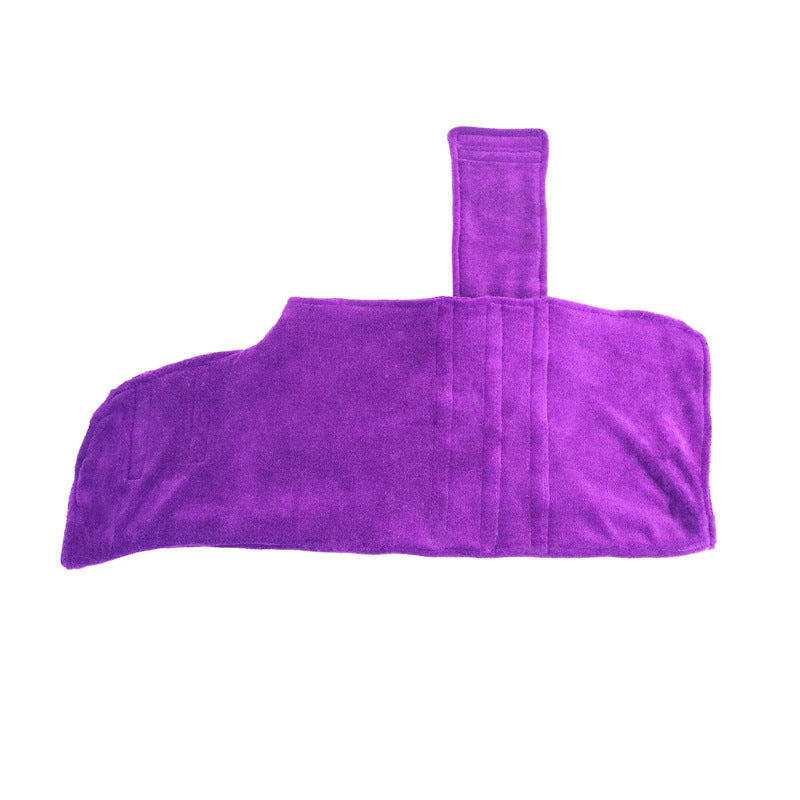 Microfiber Bathing Pet Dry Clothes with Waist Wrap