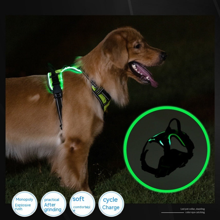 LED Pet Safety Harness Vest