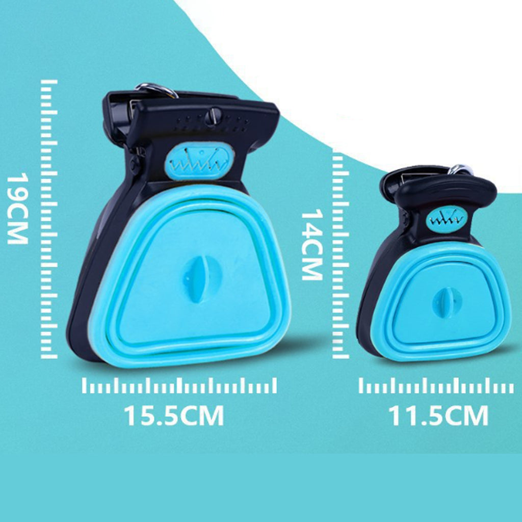 Portable Dog Pooper Scooper with Waste Bag Holder
