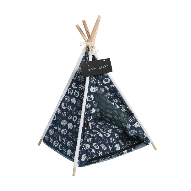 Removable Washable Canvas Dog Tent Kennel