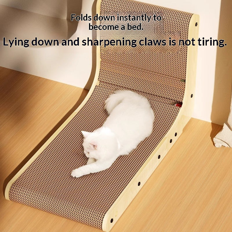 L-Shaped Vertical Cat Scratcher