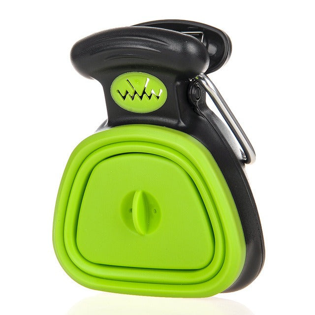 Foldable Dog Pooper Scooper with Decomposable Bags