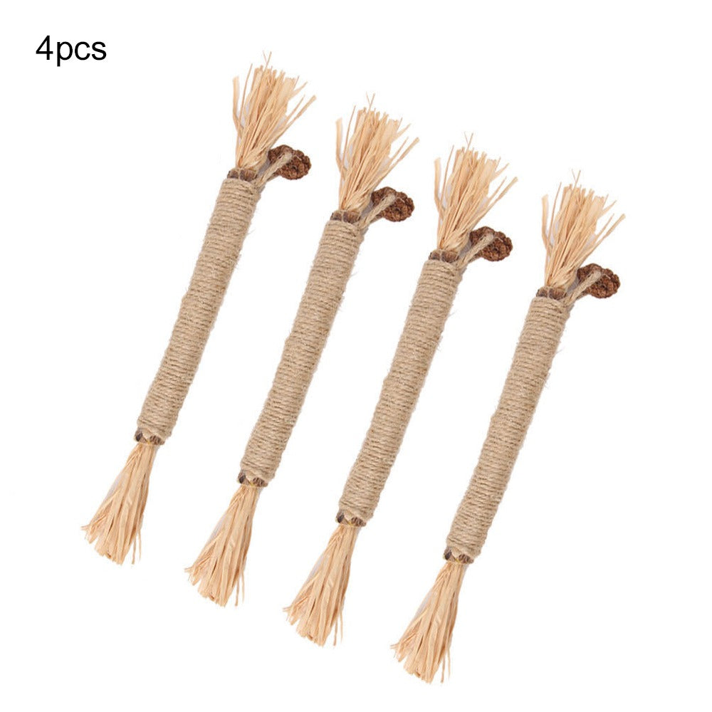 3 Pack Silvervine Cat Chew Sticks for Dental Care