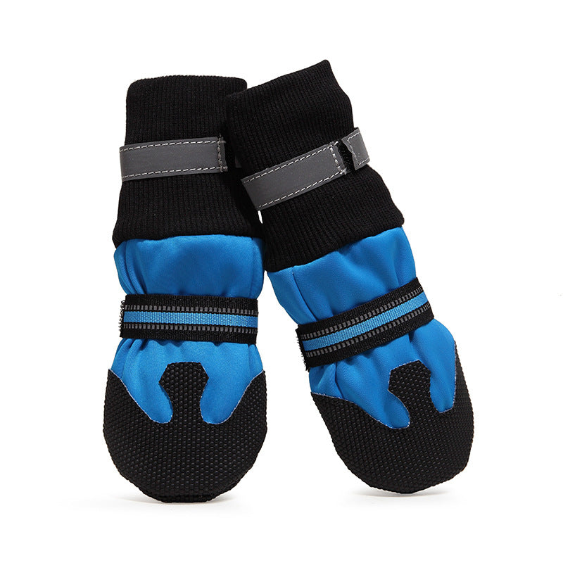 Large Dog Winter Walking Shoes with Non-Slip Sole
