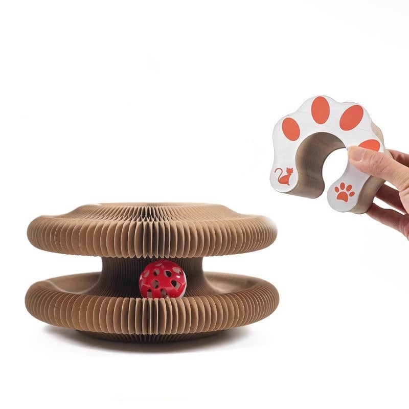 Accordion Cat Scratcher Toy