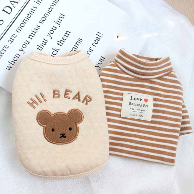 Thick Cotton Vest Suit for Autumn and Winter Pets
