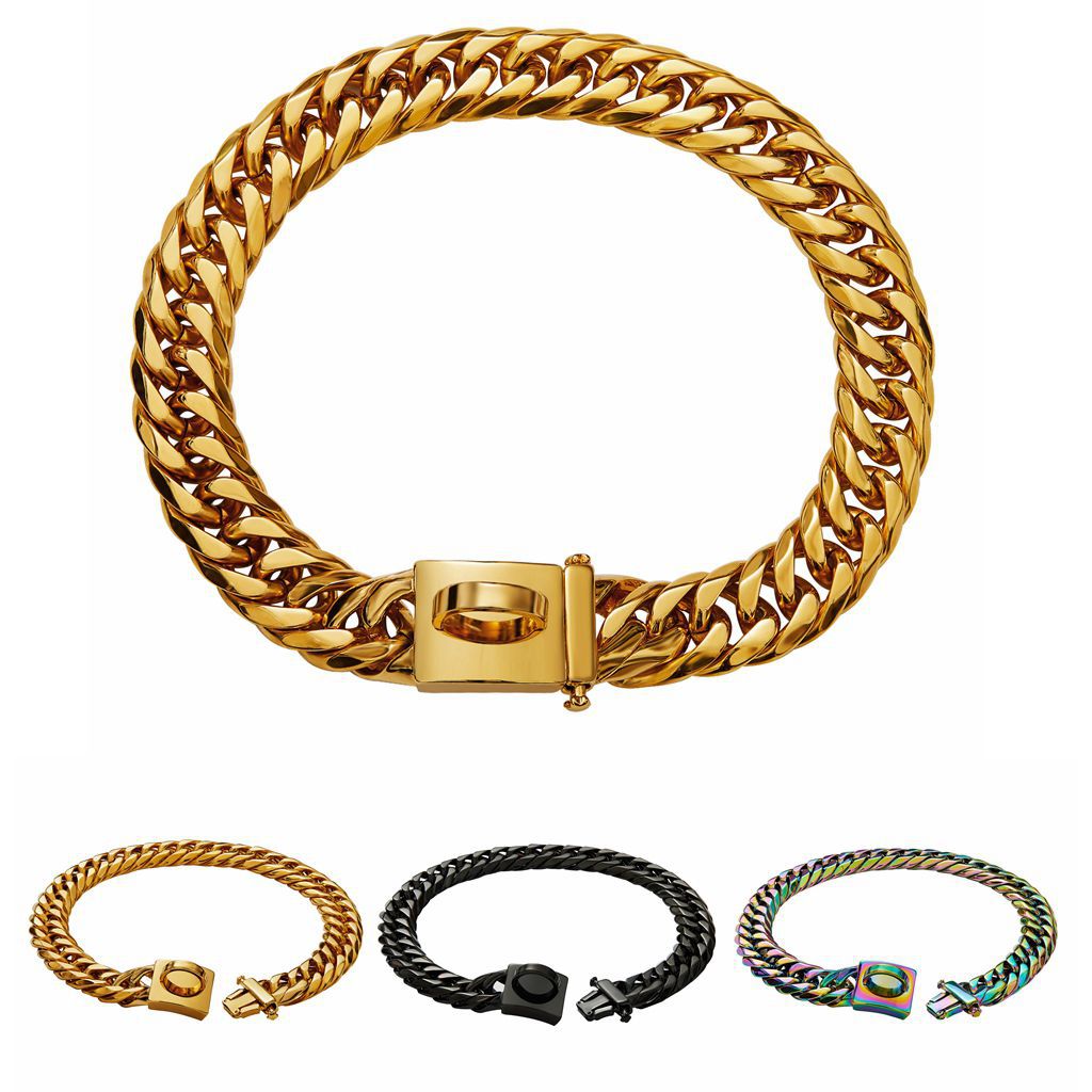 Titanium Steel Metal Leash for Dogs