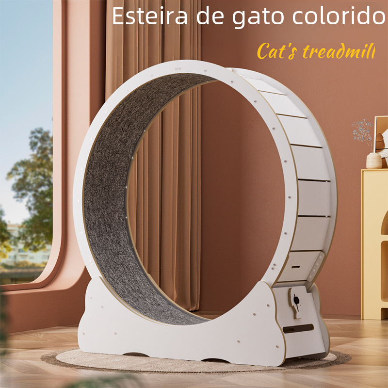 High-Fiber Colorful Cat Treadmill with Noise Reduction