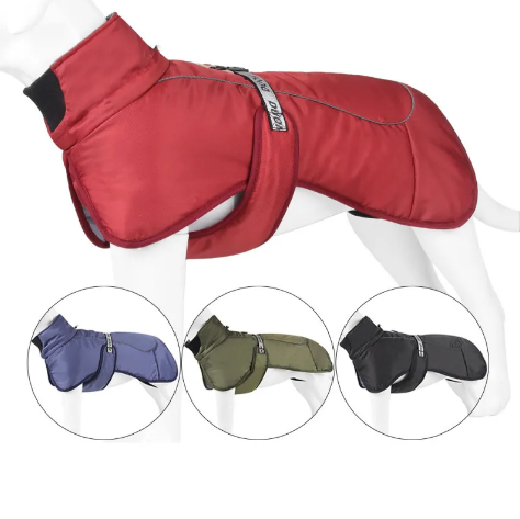 Thick Warm Reflective Dog Cloak