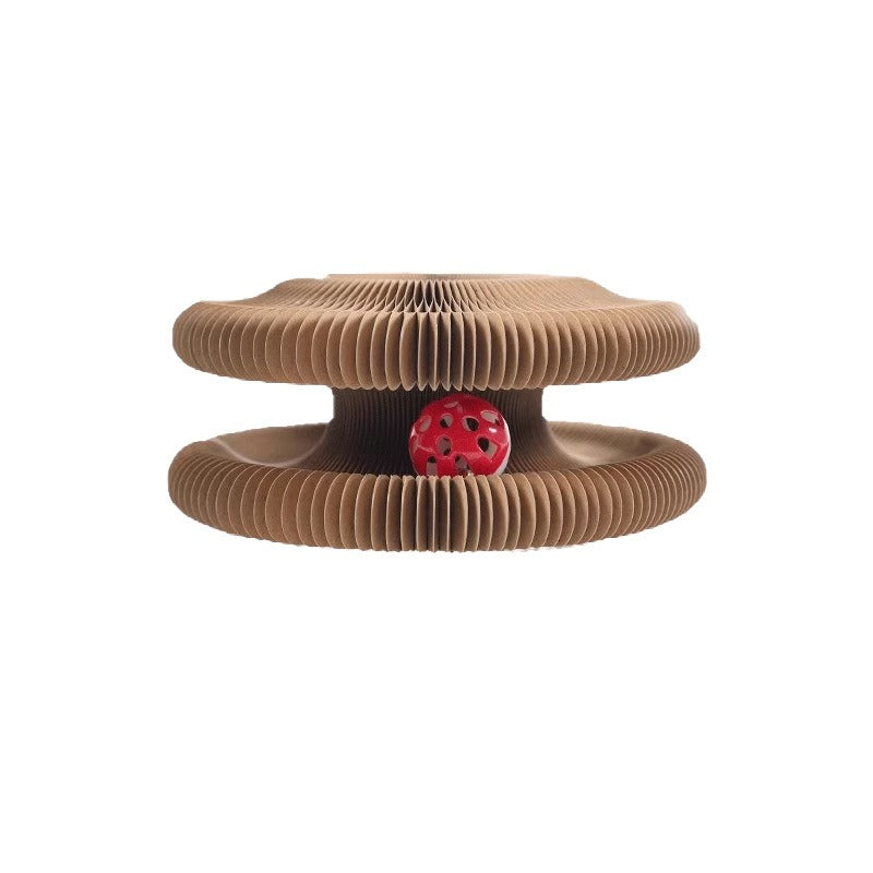 Accordion Cat Scratcher Toy
