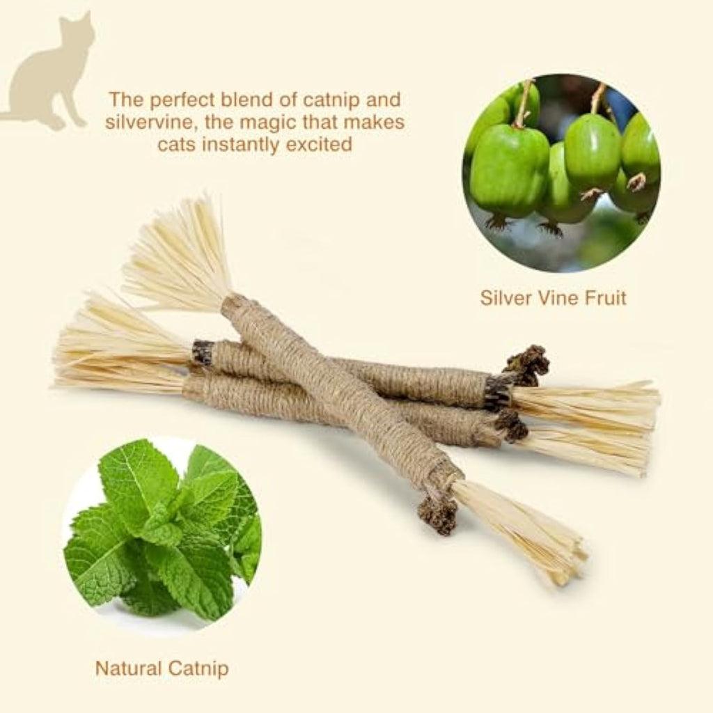 3 Pack Silvervine Cat Chew Sticks