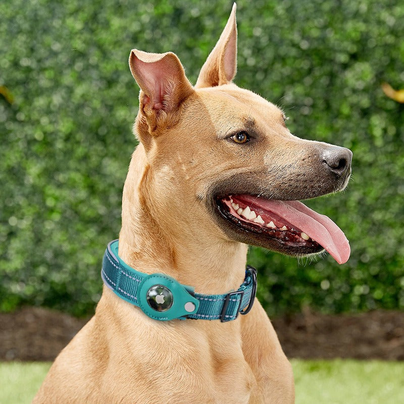 AirTag-Compatible Reflective Pet Collar