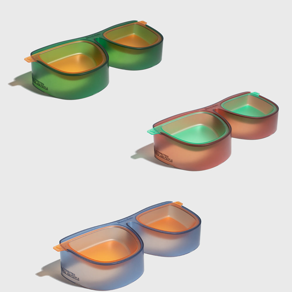Maogoublue Cat Bowl Set - Anti-Spill Large Capacity