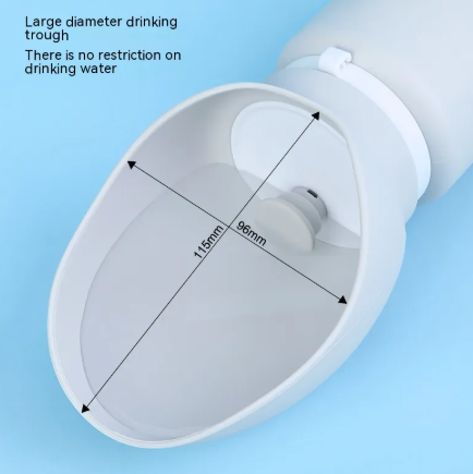 Foldable Silicone Pet Water Bottle