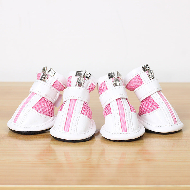 Small Pet Dog Sports Net Sneakers