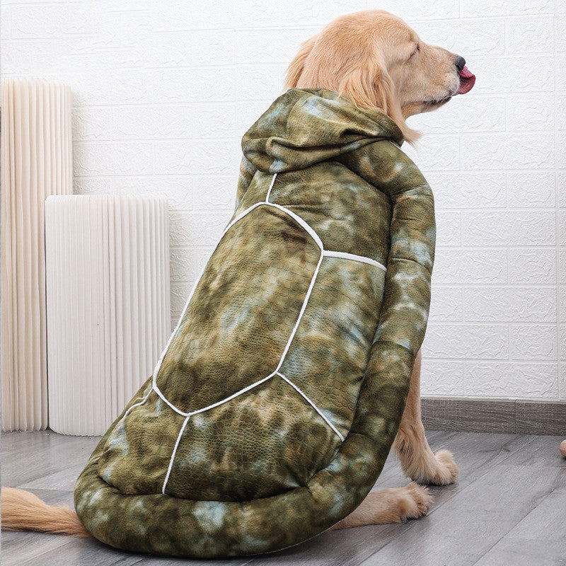 Dual Purpose Tortoise Multifunctional Pet Nest Outfit