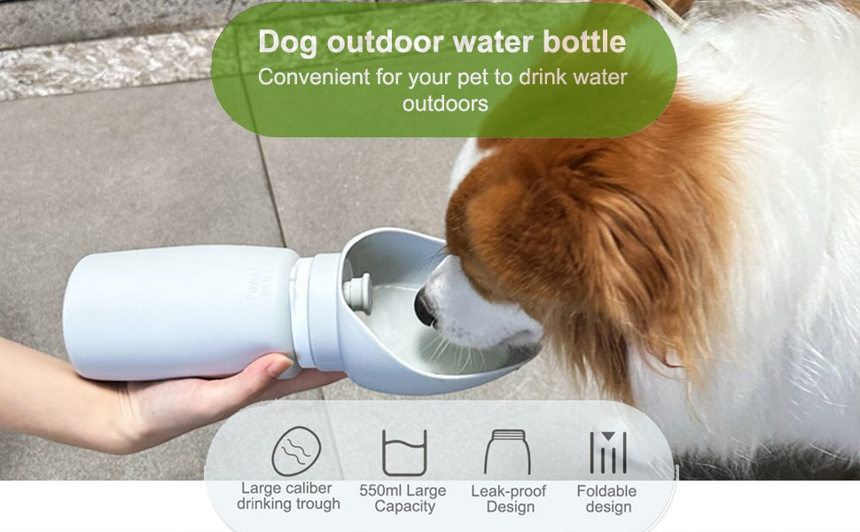 Foldable Dog Water Bottle