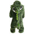 Thickened Warm Dinosaur Transform Pet Clothing