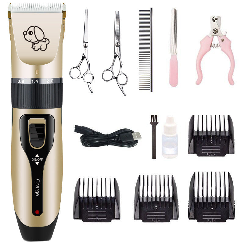 Electric Pet Grooming Kit for Dogs and Cats