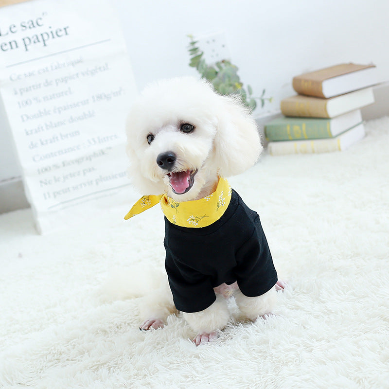 Cotton Stretch Dog Clothes for Teddy and Bichon