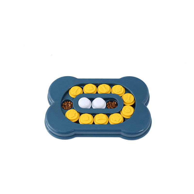 Bone-Shaped Pet Puzzle Feeding Toy for Dogs