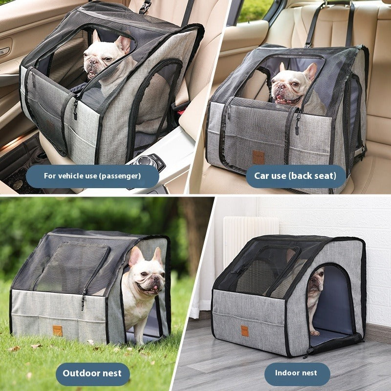Portable Foldable Waterproof Dog Car Mat
