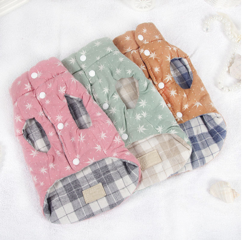 Double Sided Vest for Dogs - Autumn & Winter Wear