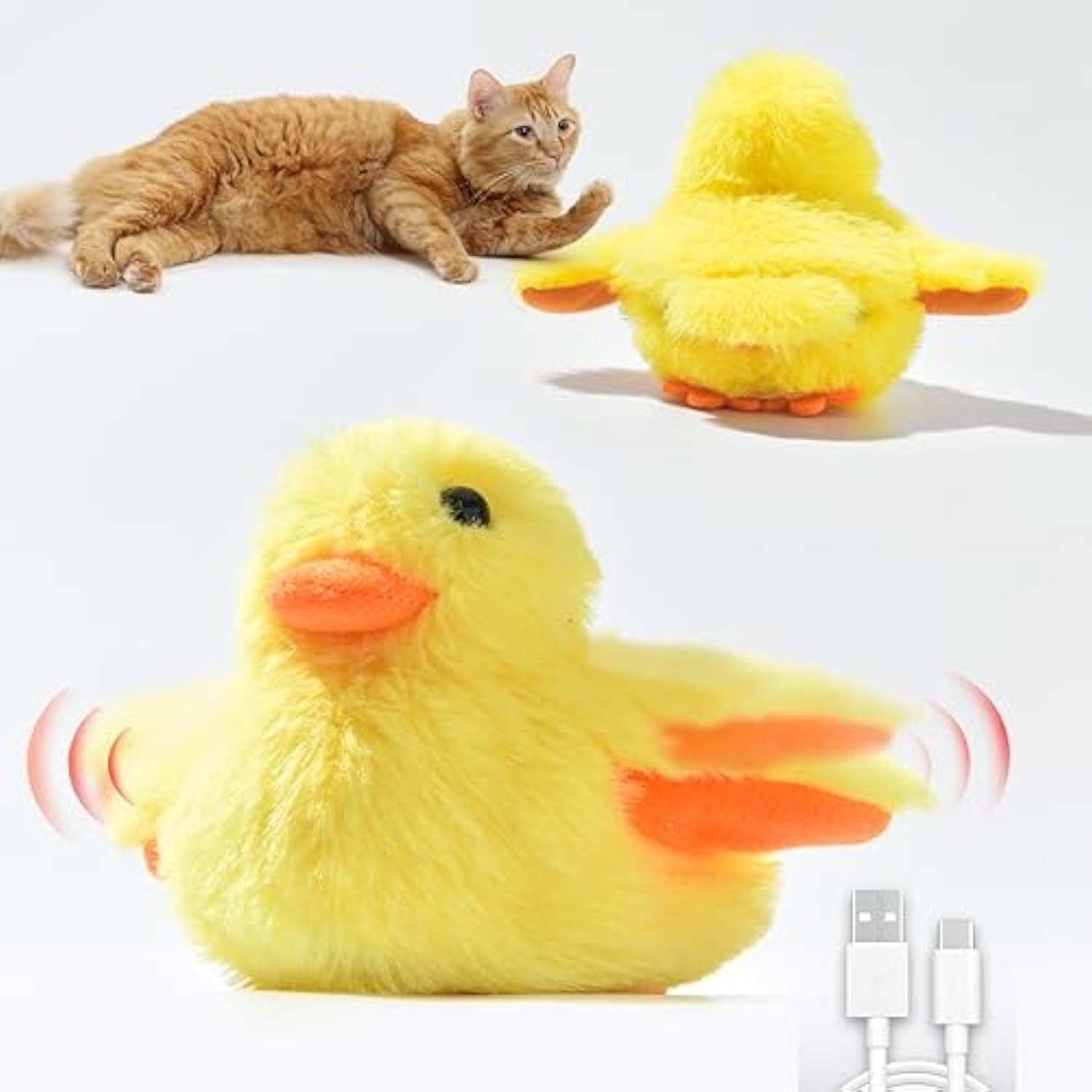 Catnip Duck Toy