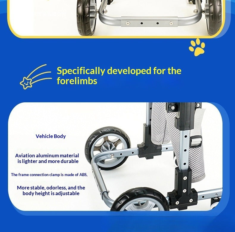 Small Dog Front-Limb Wheelchair