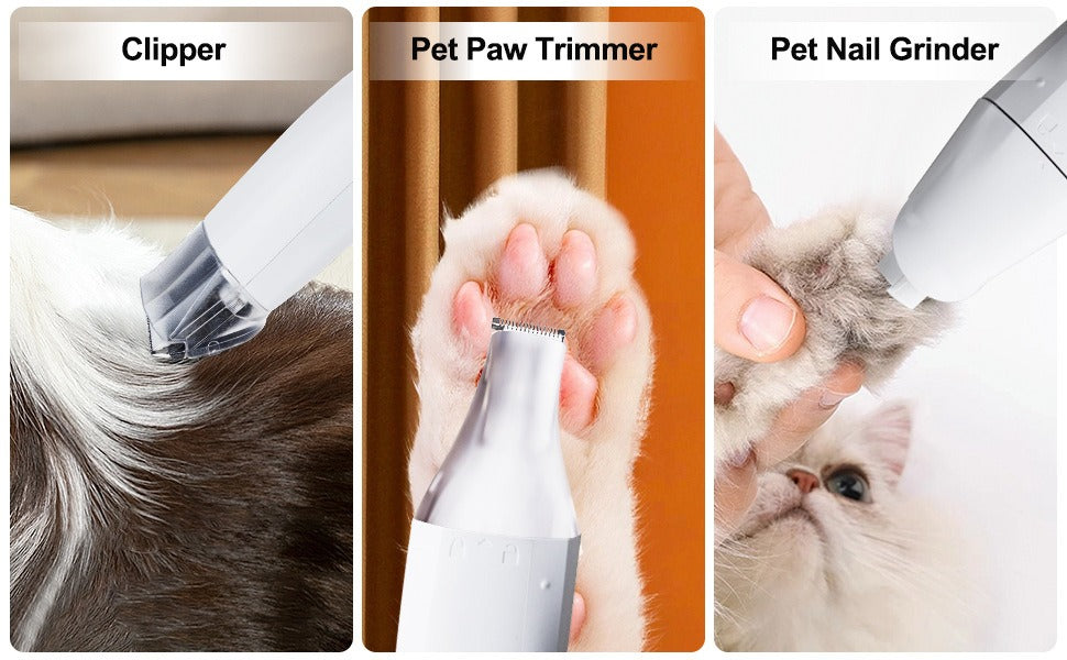 7-in-1 Vacuum Pet Grooming Device