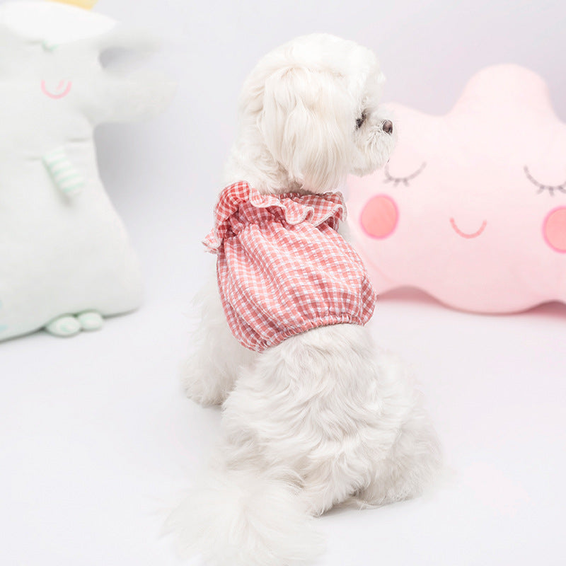 Autumn Breathable Teddy Clothing for Cats
