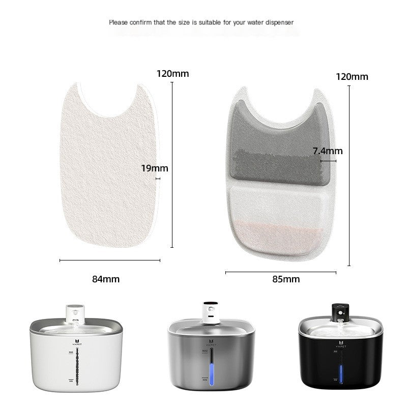 Stainless Steel Pet Water Dispenser Filter Replacement