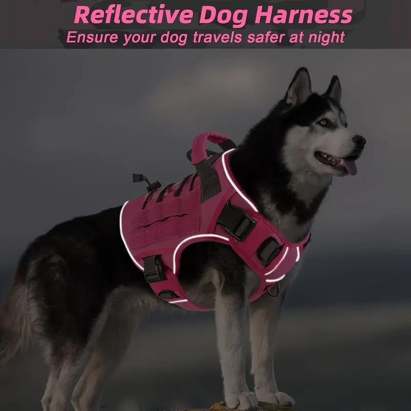 Adjustable Nylon Dog Harness for Medium and Large Breeds