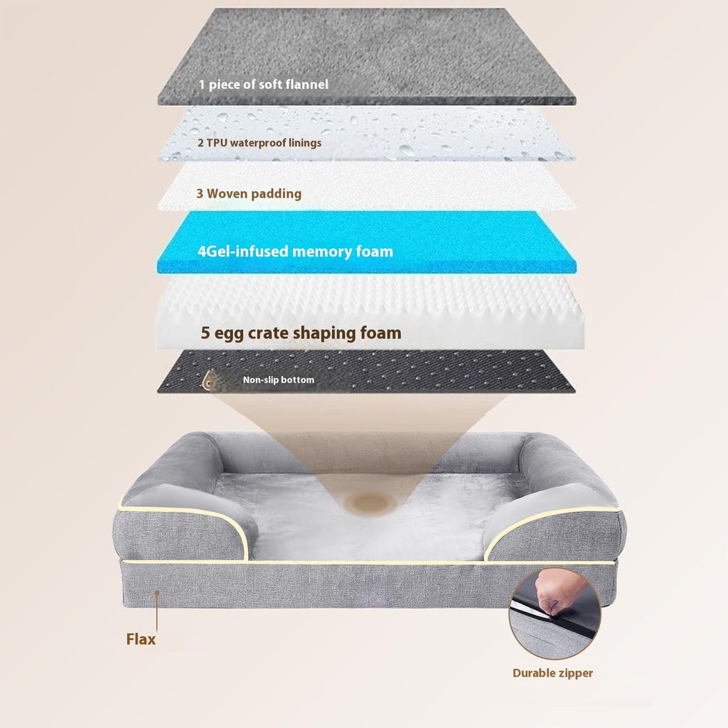 Pet Sofa Bed Medium Large Dog Mat