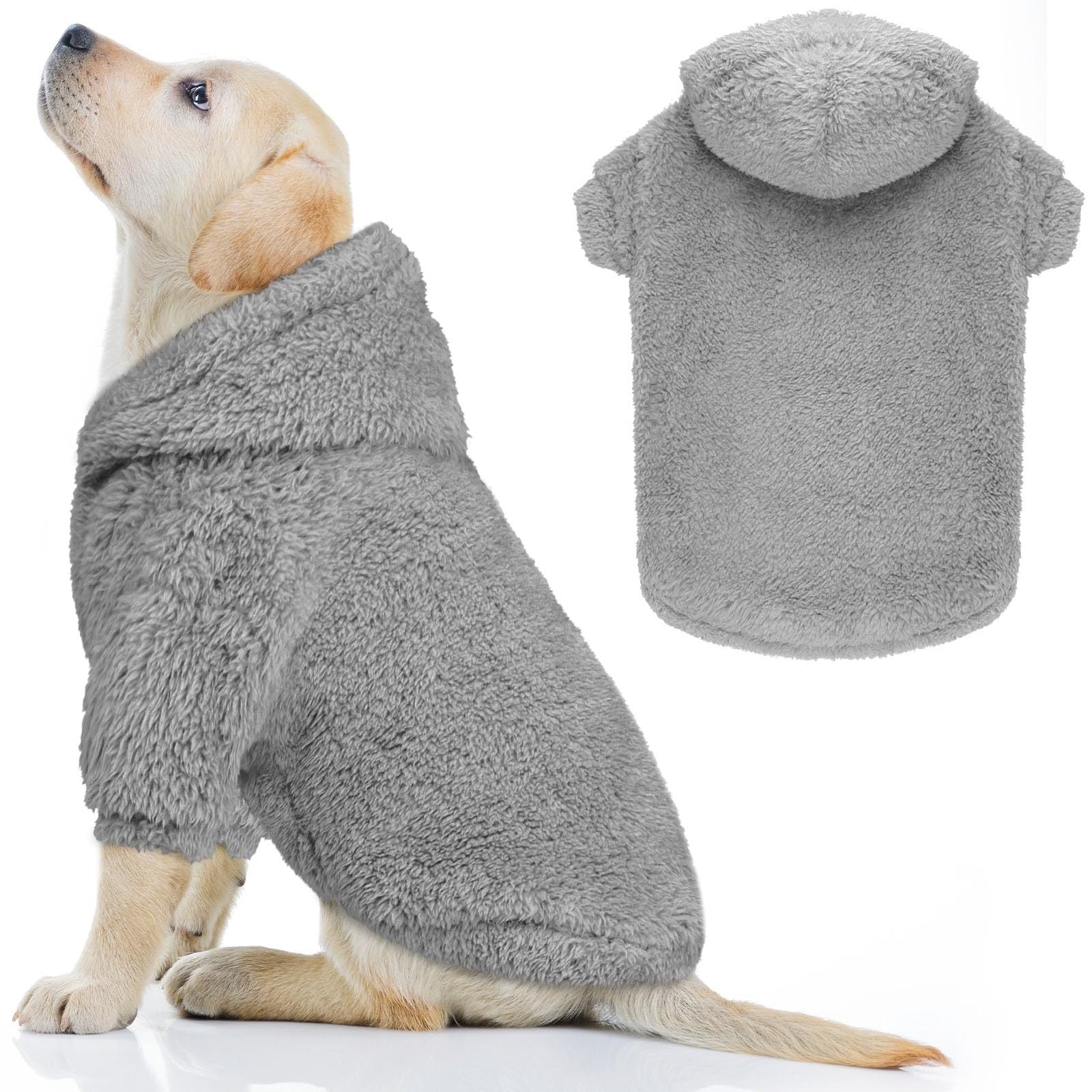 Dog Flannel Bathrobe