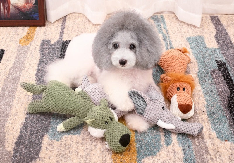 Bite-Resistant Dog Plush Toy