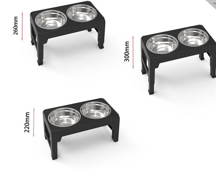 Adjustable Lifting Dog Bowl