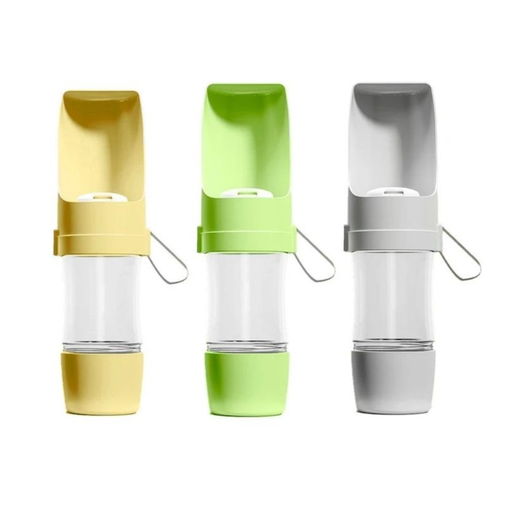 Dog Travel Water Bottle with Foldable Bowl
