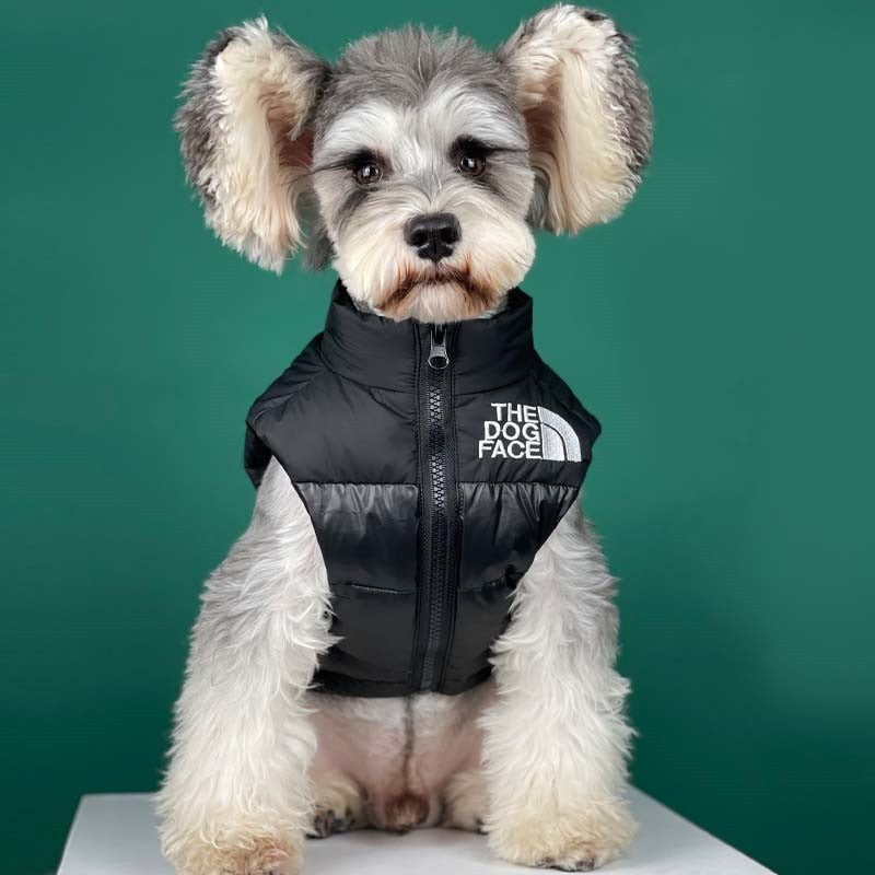 Puppy Black Down Jacket Vest