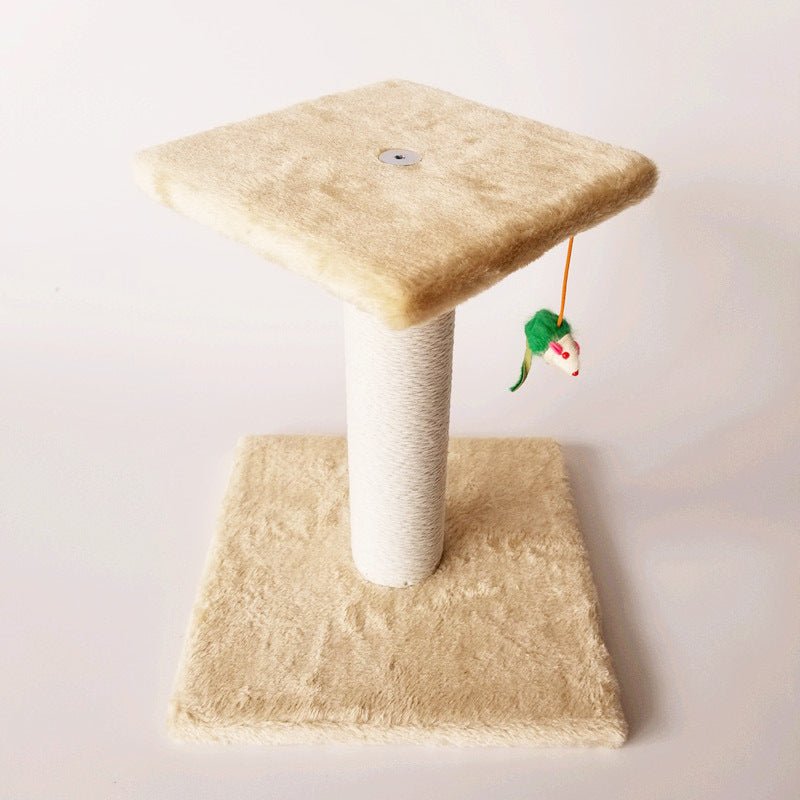 Cat Tree with Scratching Post and Toys