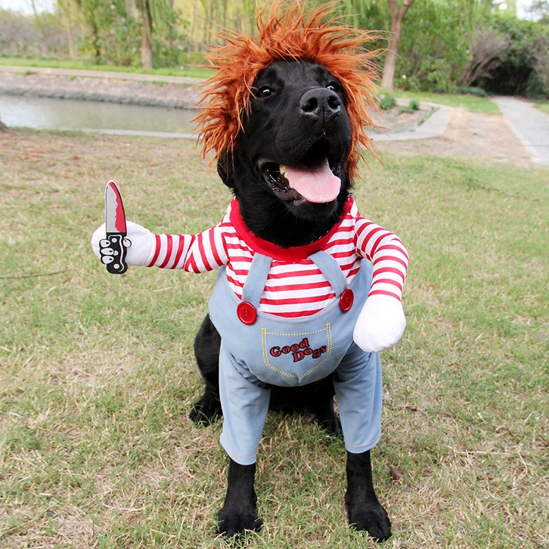 Halloween Adjustable Dog Costume Set
