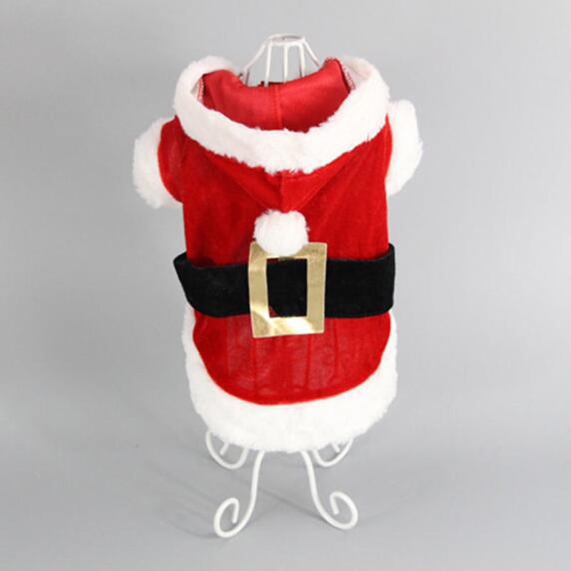 Warm Christmas Vest Shirt for Small Dogs