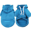 New Pet Sweatshirt with Zipper Pocket for Small Medium
