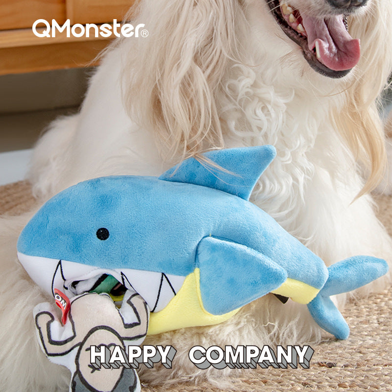 Qmonster Durable Chew Dog Training Toy Family
