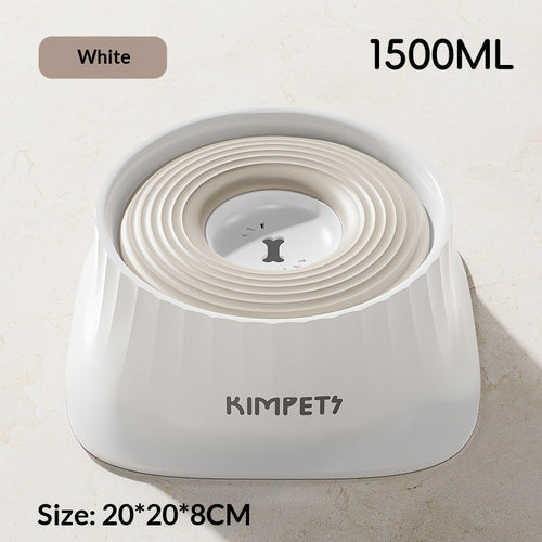 Anti-Tip Floating Pet Water Bowl